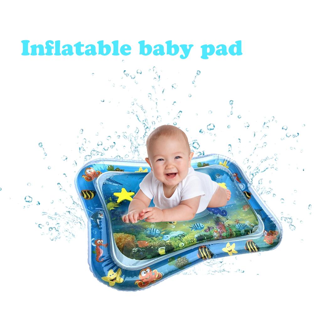 Inflatable Tummy Time  Baby Water Mat