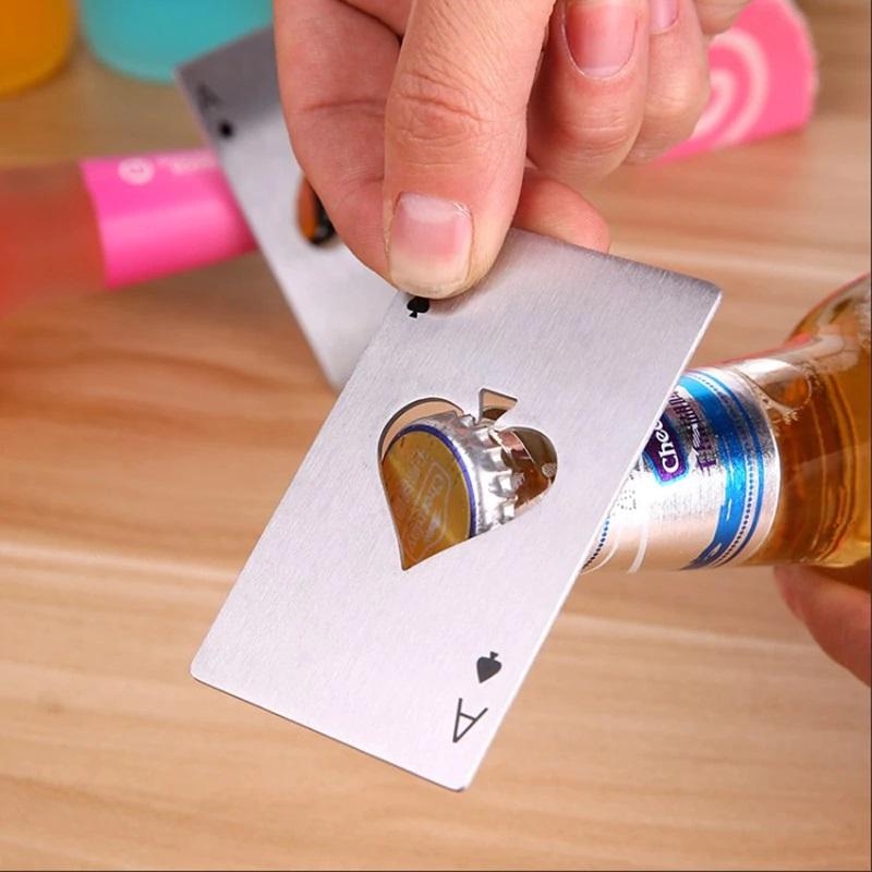 Ace Bottle Opener ♠ (Stainless Steel)