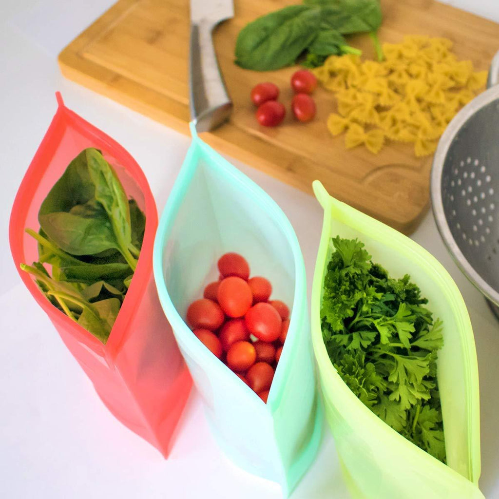 Reusable Silicon Food Bag ( 1000 ML )