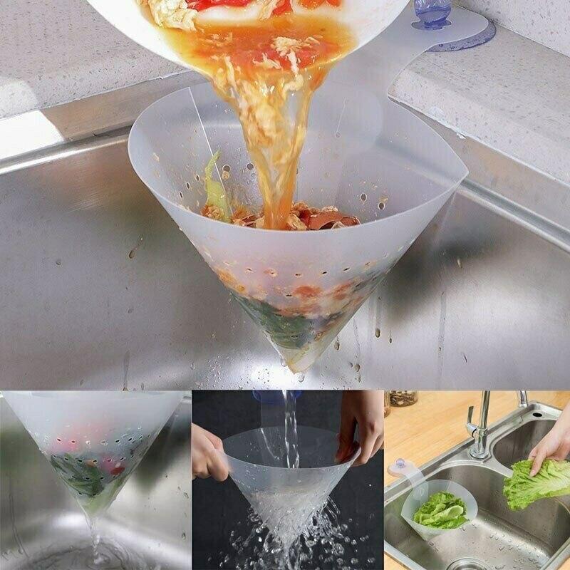 Food Drain Cleaning Basket Strainer