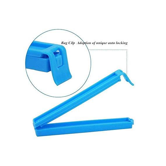 Food Snack Bag Pouch Clip Sealer Multi color ( PACK OF 18 )