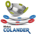 Foldable Colander Strainer 400 ML Stainless Steel (PACK OF 1)