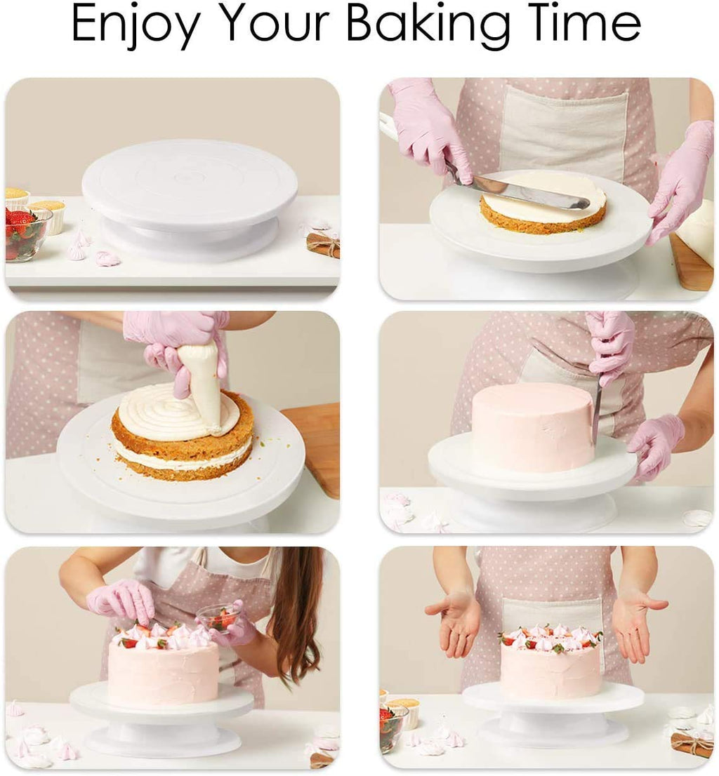 Cake Turntable Revolving Cake Decorating Stand