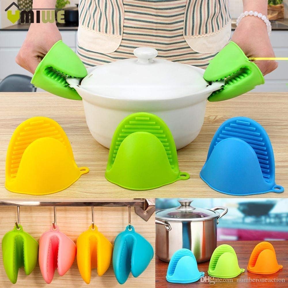 Silicone Microwave Oven Heat Resistant Pinch Grip
