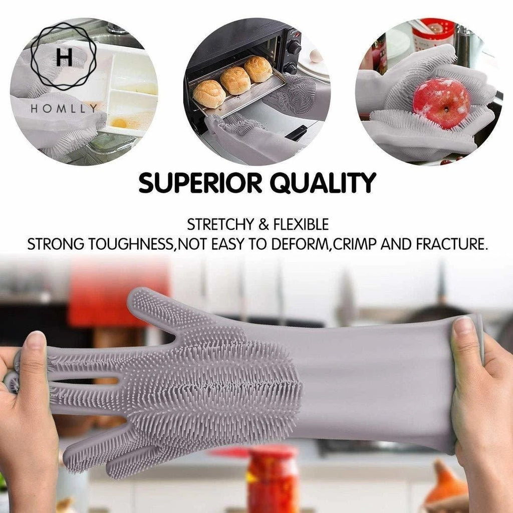 Scrubber Hand Gloves (1 PAIR)