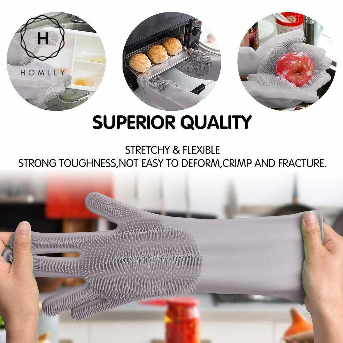 Scrubber Hand Gloves (1 PAIR)