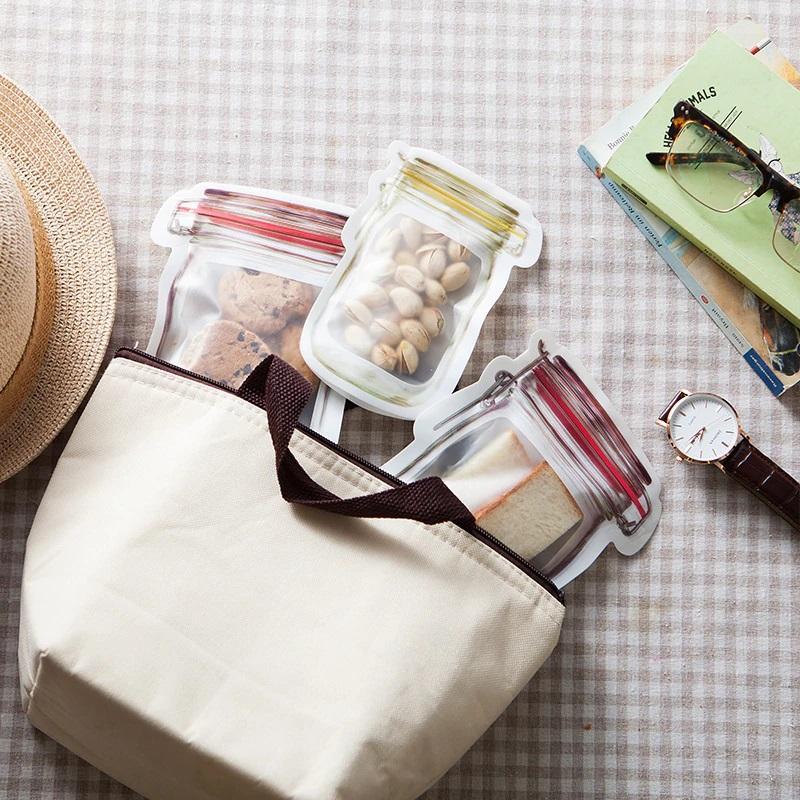 Premium Jar Shaped Air Tight Pouch  (550 ML)