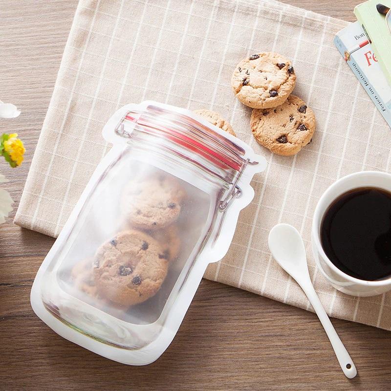Premium Jar Shaped Air Tight Pouch  (550 ML)