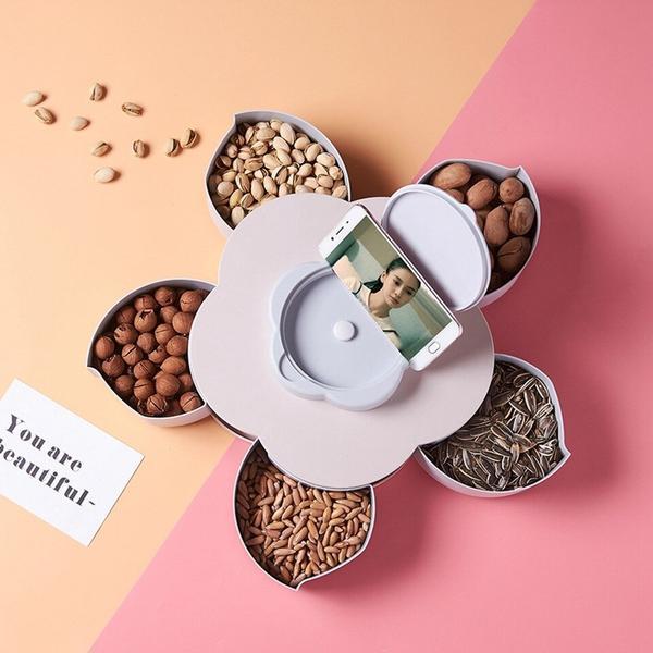 Flower Candy Rotating Box for Home & Kitchen