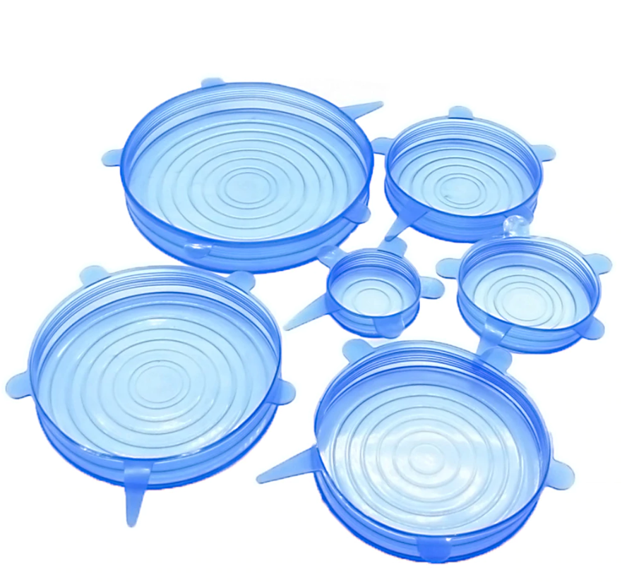 Silicone Stretch Lids (6pcs)