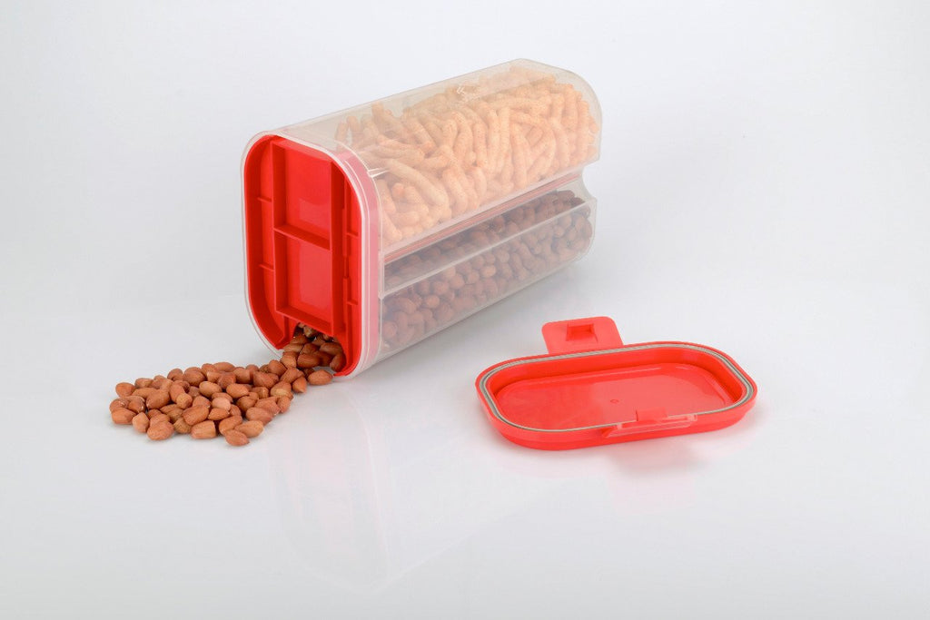 2 Storage Compartments Jar Vacuum pack