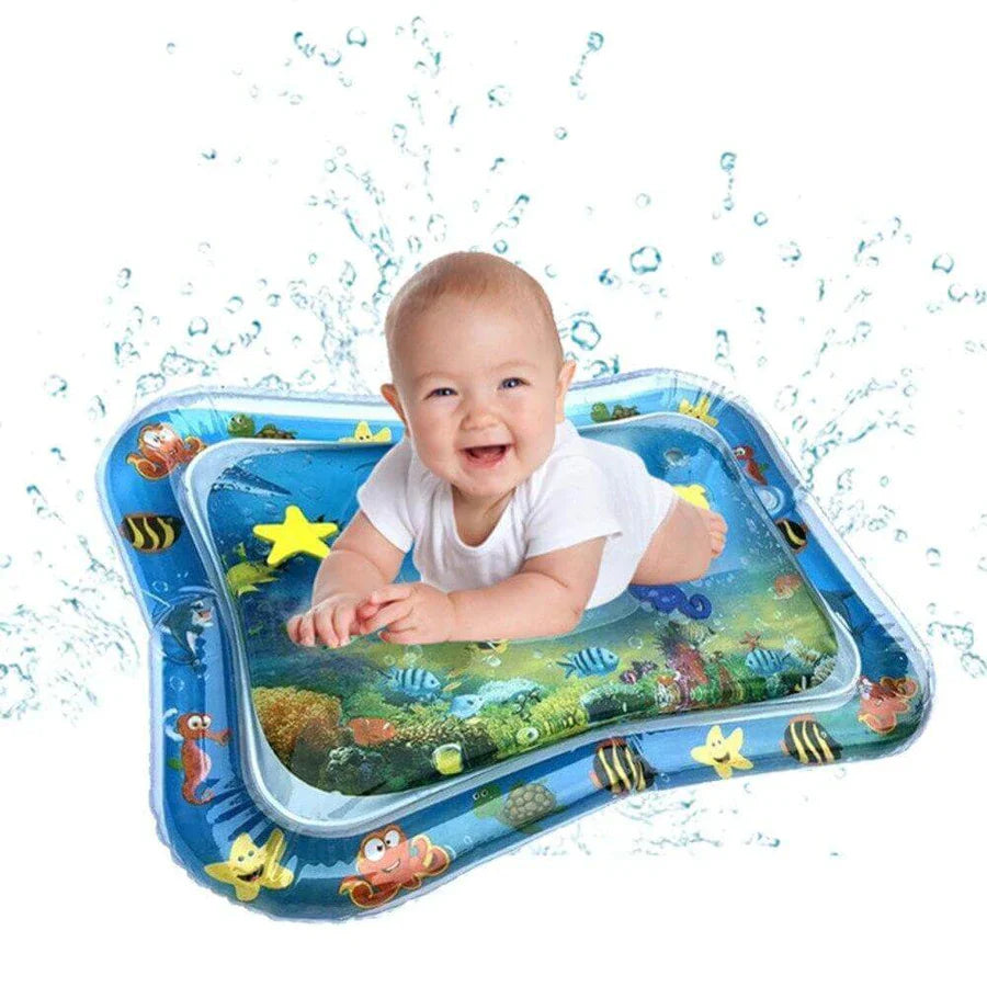 Inflatable Tummy Time  Baby Water Mat