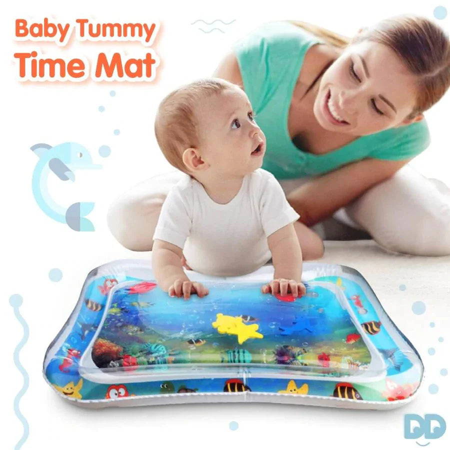 Inflatable Tummy Time  Baby Water Mat