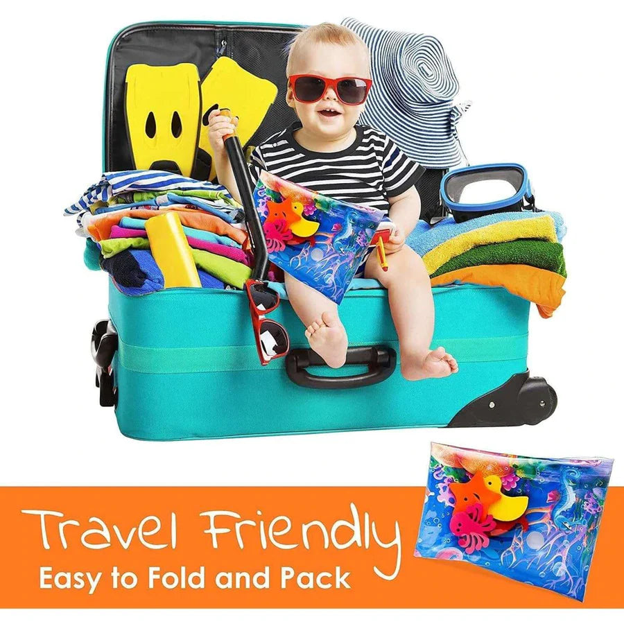 Inflatable Tummy Time  Baby Water Mat