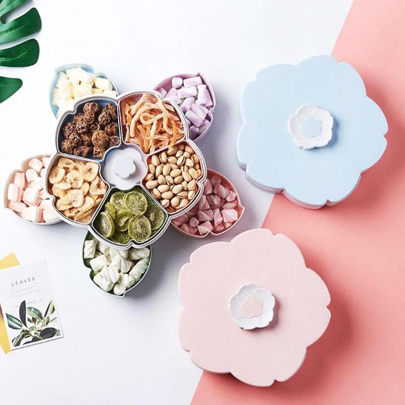 Flower Candy Rotating Box for Home & Kitchen