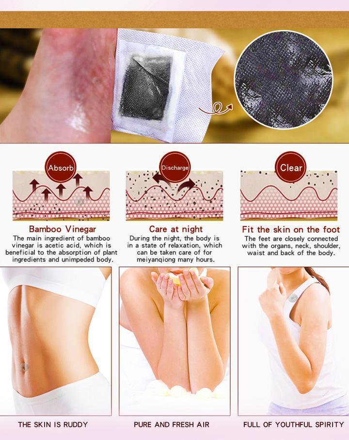 Detox Foot Pads - 60Pcs