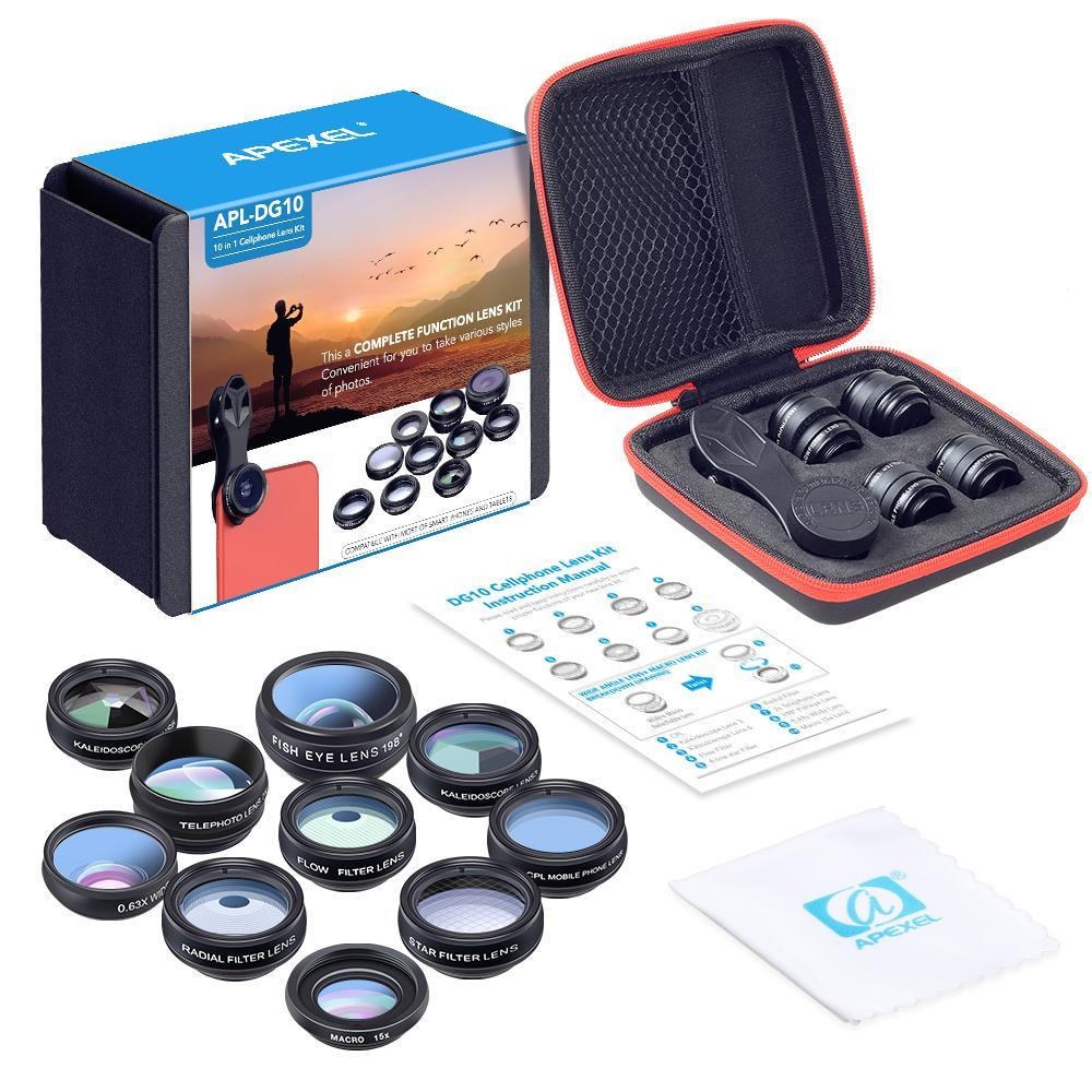 10 in 1 HD Mobile Camera Lens Kit