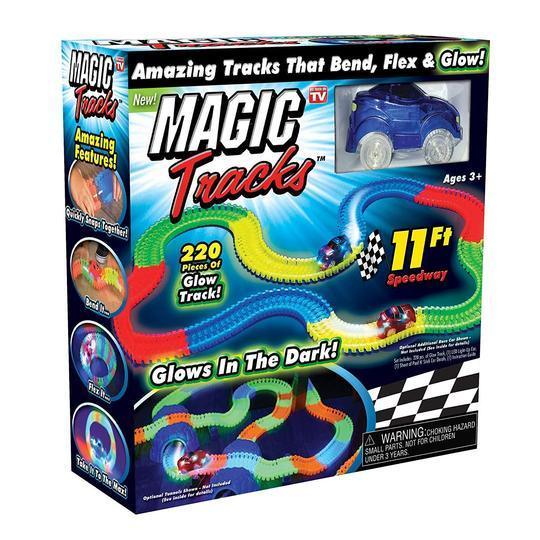 Magic Tracks - Amazing Racetrack That Can Bend, Flex and Glow