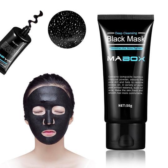 MASK WITH ACTIVATED CHARCOAL POWDER