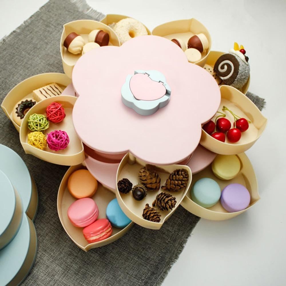 Flower Candy Rotating Box for Home & Kitchen