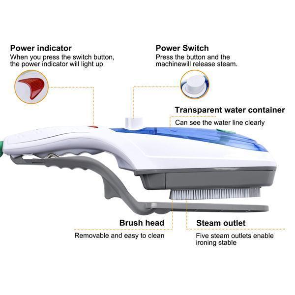 Portable Handheld Steam Iron Set