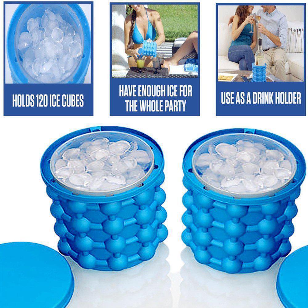 Silicon Ice Cube Bucket