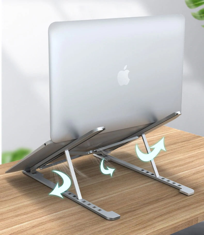Adjustable & Portable Aluminum Laptop Stand